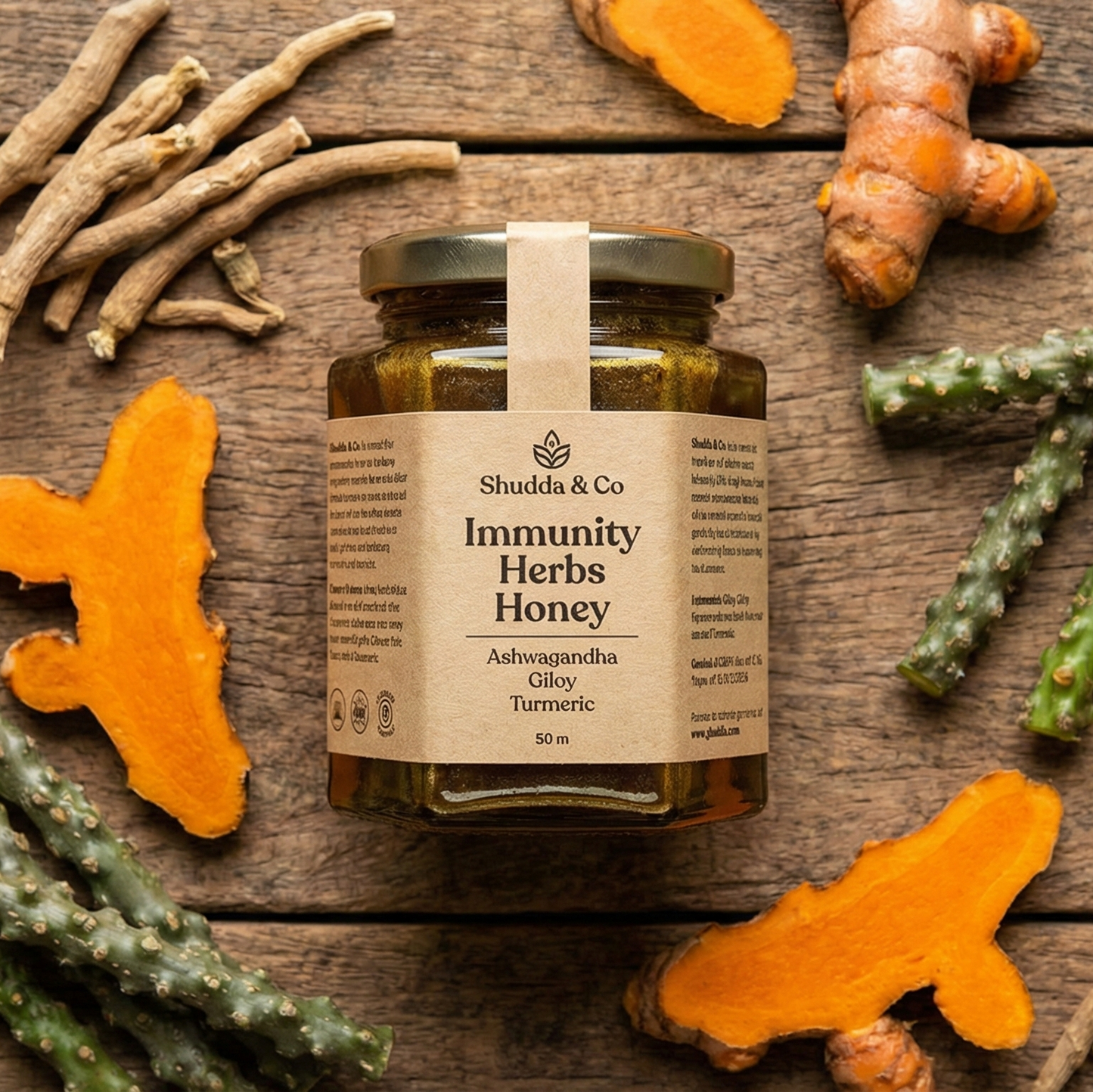 Immunity Herbs Honey